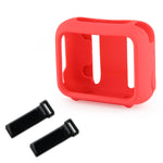 For JBL Go 4 Speaker Silicone Cover With Fixing Strap for Bike Golf Cart