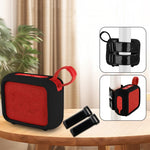 For JBL Go 4 Speaker Silicone Cover With Fixing Strap for Bike Golf Cart