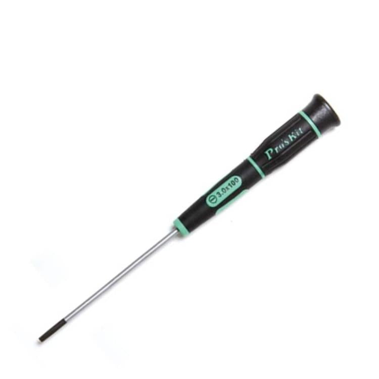 ProsKit SD-081-S7 Tournevis de précision fendu (3,0 x 100 mm) pour réparations électroniques quotidiennes