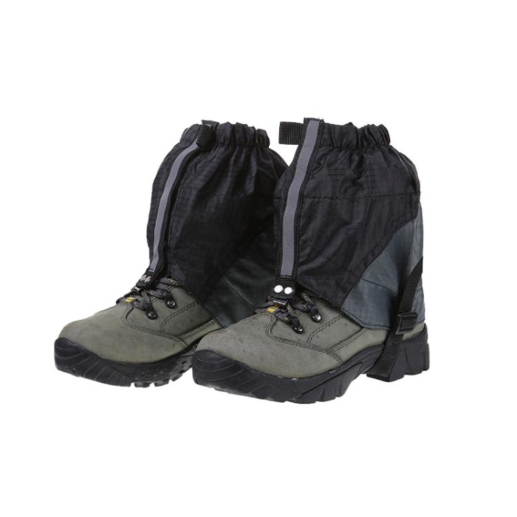 AOTU AT8917 1pair With Reflective Strip Outdoor Mountaineering Hiking Snowproof Footwear Desert Sandproof Shoe Covers