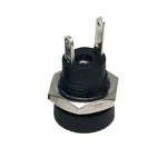 30 قطعة مقبس طاقة أنثى DC لمعدات إلكترونية مع صمولة، DC5.5x2.1MM، نحاس كامل DC5.5x2.1MM، DC5.5x2.5MM، DC3.5x1.3MM