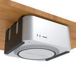 For Mac Studio Under Desk Metal Bracket Cooling Storage Wall Mount Stand