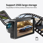 4K+1080P Driving Recorder Dual Front & Rear Recording WIFI Reversing Images