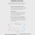 4K+1080P Driving Recorder Dual Front & Rear Recording WIFI Reversing Images