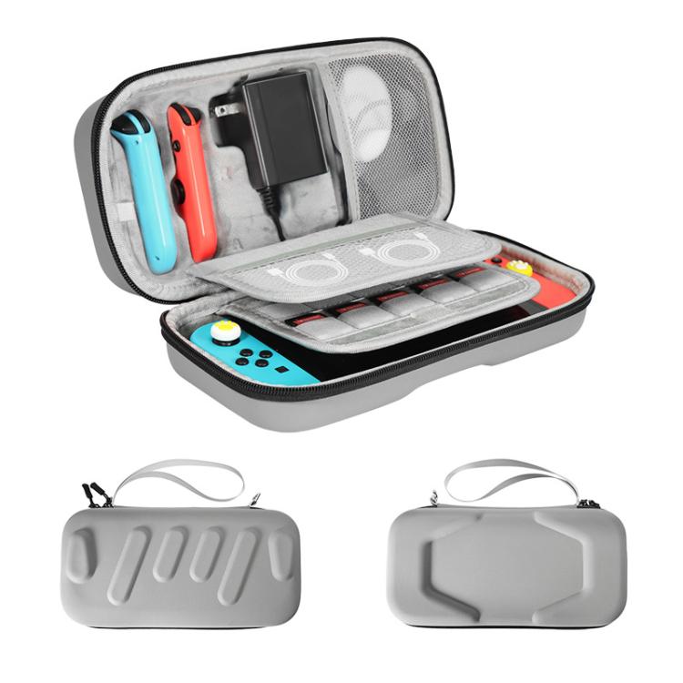 Sacoche de rangement rigide portable pour Nintendo Switch / Switch OLED, version prise US, version prise UE