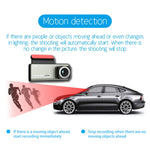 G71 HD 1080P Three-Lens 2.0-Inch Infrared Night Vision Driving Recorder, No WIFI, WIFI Connection