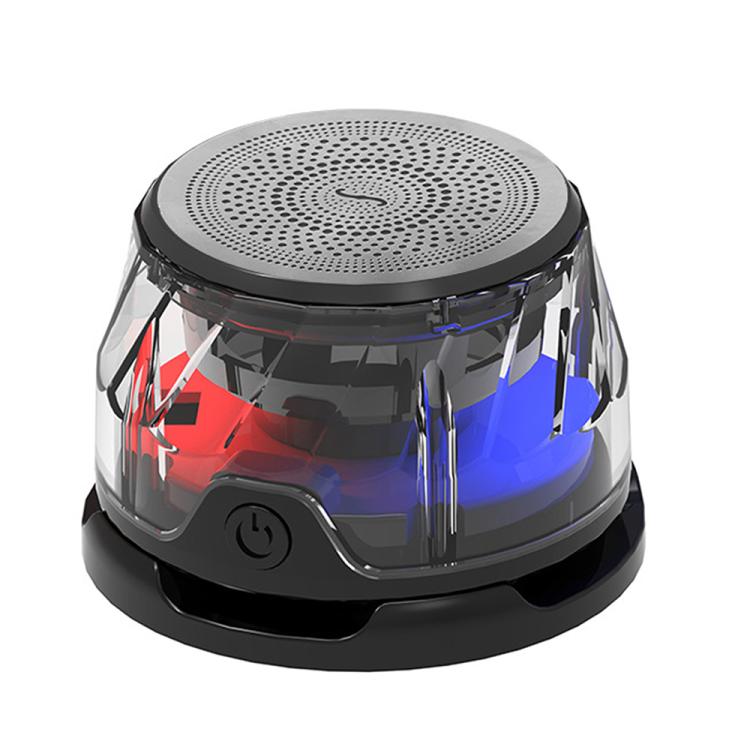 RK-C250 Portable RGB Atmosphere Light Magnetic Bluetooth Speaker with Wireless Charging Function, RK-C250