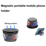 RK-C250 Portable RGB Atmosphere Light Magnetic Bluetooth Speaker with Wireless Charging Function, RK-C250