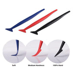 Car Film Scraper Tool For Trimming and Tucking Edges and Gathering Edges, 3pcs /Set