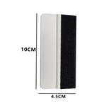 Car Film Tool Anti-scratch Small Scraper, 5pcs With Felt