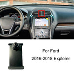 For Ford Left Driving Car Special Mobile Phone Navigation Bracket Base, 05-11 Focus, 07-13 Mondeo Zhisheng, 09-14 Festiva, 12-16 Focus, 13-18 Mondeo, 13-21 Kuga, 13-21 Mondeo, 14-19 Escort, 15-17 Karry K50, 15-19 Taurus, 15-20 Edge/Edge ST, 15-21 Musta...