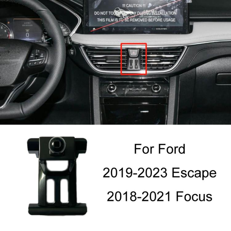 For Ford Left Driving Car Special Mobile Phone Navigation Bracket Base, 05-11 Focus, 07-13 Mondeo Zhisheng, 09-14 Festiva, 12-16 Focus, 13-18 Mondeo, 13-21 Kuga, 13-21 Mondeo, 14-19 Escort, 15-17 Karry K50, 15-19 Taurus, 15-20 Edge/Edge ST, 15-21 Musta...