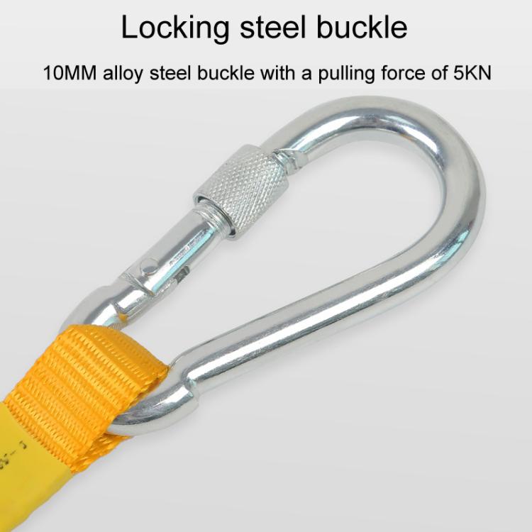 XINDA XDD9304 Outdoor Aerial Work Protection Belt Industrial Safety Belt With Hook, 1.8m