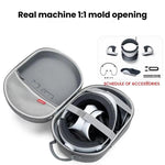 For PlayStation VR2 Portable Protective Storage Bag, Handbag Dark Gray, Handbag Black, Shoulder Strap Dark Gray, Shoulder Strap Black