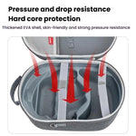 For PlayStation VR2 Portable Protective Storage Bag, Handbag Dark Gray, Handbag Black, Shoulder Strap Dark Gray, Shoulder Strap Black