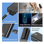 MX-M06 Clip-on Bluetooth 5.3 Audio Receiver and Transmitter Computer Audio Car Adapter