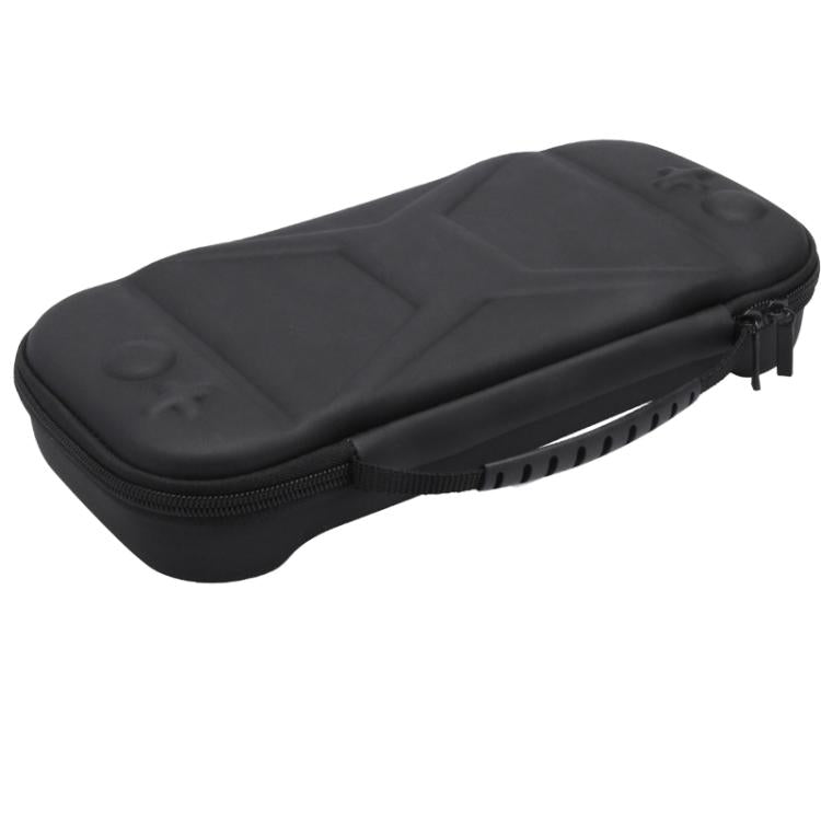 Sacoche de rangement pour console Nintendo Switch 2 en tissu EVA, motif X gris, motif X noir