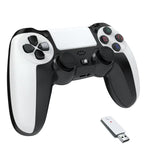 Manette sans fil 6 axes à double moteur et double vibration 2,4 GHz pour PS4 / PS5 / Android / iOS / PC