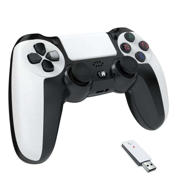 Manette sans fil 6 axes à double moteur et double vibration 2,4 GHz pour PS4 / PS5 / Android / iOS / PC