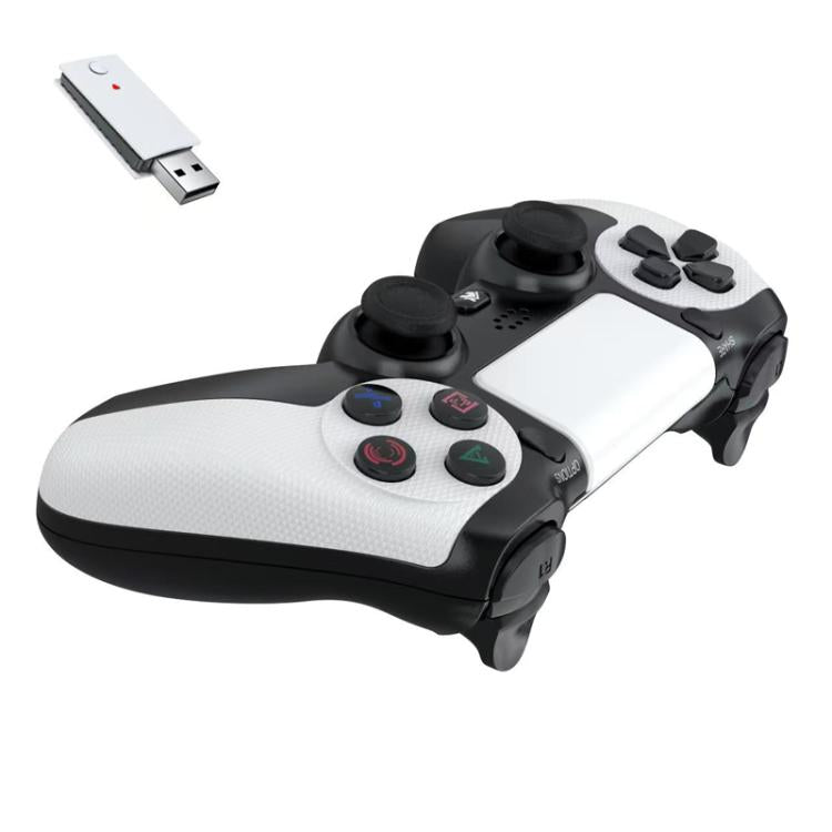 Manette sans fil 6 axes à double moteur et double vibration 2,4 GHz pour PS4 / PS5 / Android / iOS / PC