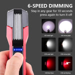 Magnet-Hook COB Rotating Strong Light Emergency Work Light