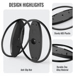 Support vertical de bureau antidérapant pour consoles de jeux PS5 / PS5 Slim / PS5 Pro