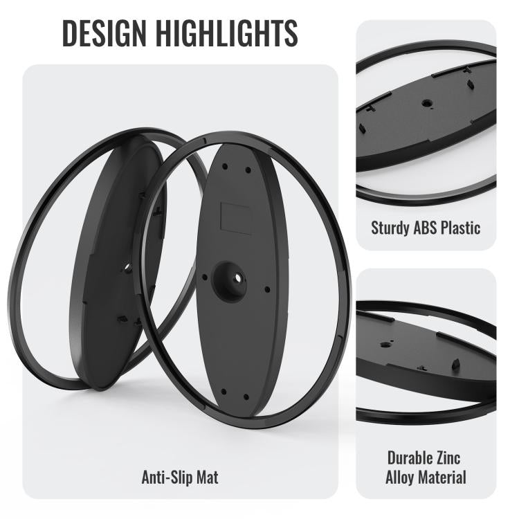 Support vertical de bureau antidérapant pour consoles de jeux PS5 / PS5 Slim / PS5 Pro