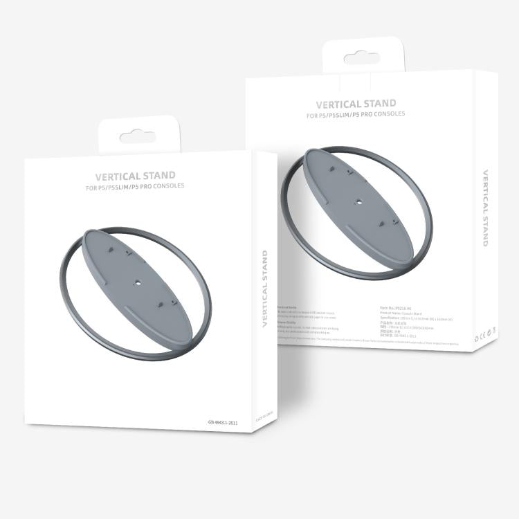 Support vertical de bureau antidérapant pour consoles de jeux PS5 / PS5 Slim / PS5 Pro