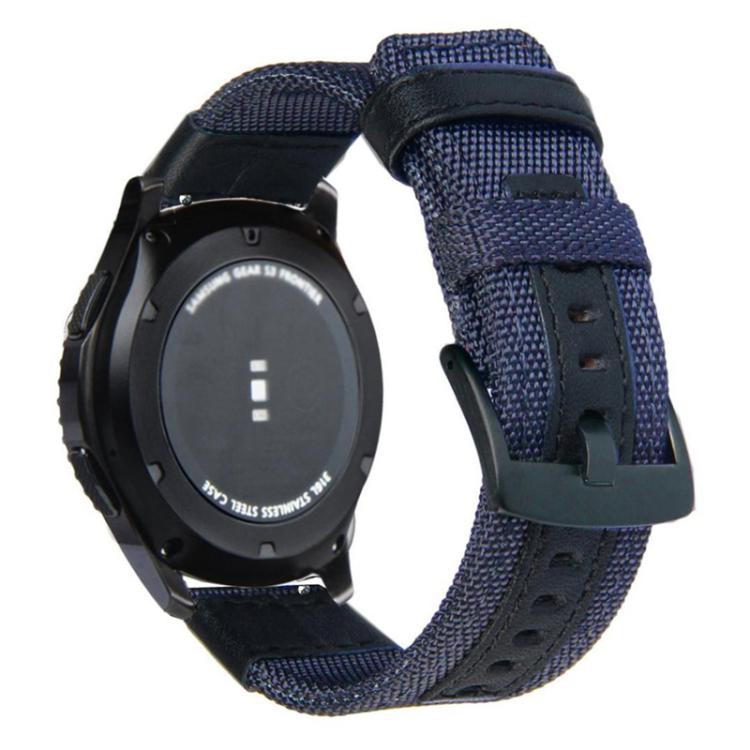 For Samsung Gear S3 Frontier / Classic Smart Quick Release Adjustable Nylon Watch Band, 20mm, 22mm