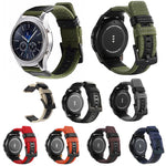 For Samsung Gear S3 Frontier / Classic Smart Quick Release Adjustable Nylon Watch Band, 20mm, 22mm