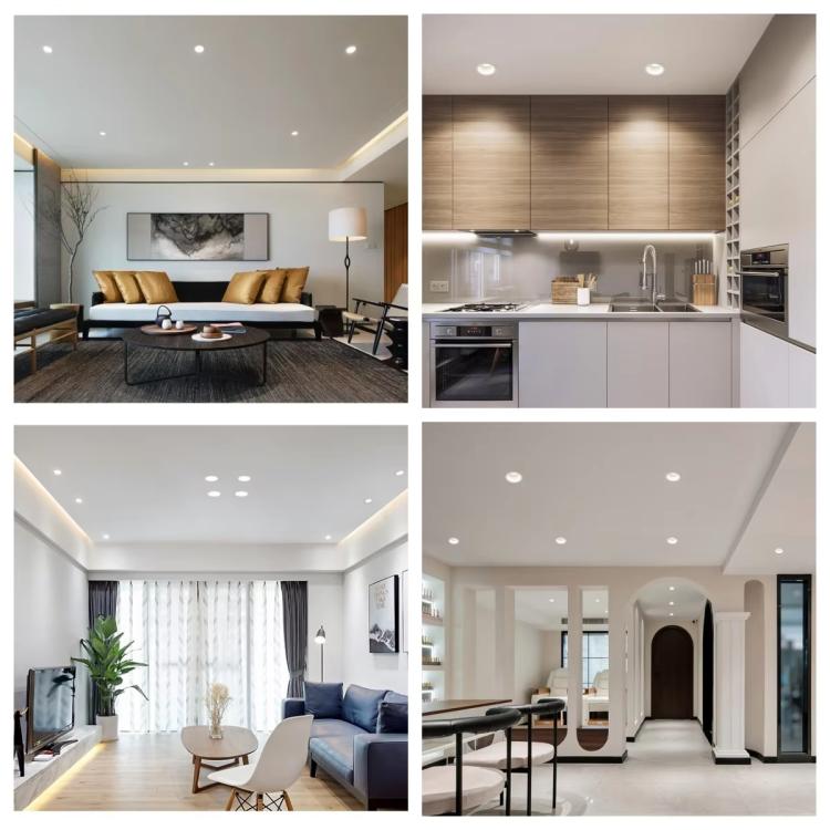 RGB+White Light Ceiling Lamp Round Recessed Dimmable Ceiling Light With Remote Controller, IR Remote 10W 220V, IR Remote 10W 85-265V, IR Remote 15W 220V, IR Remote 15W 85-265V