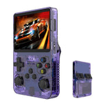 Console de jeu portable rétro R36S, système Linux, écran 3,5 pouces, version avec une seule carte TF (64 Go ou 128 Go).