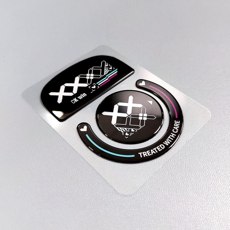 For Logitech GPW Glass Mouse Feet Stickers Anti-Slip Mouse Glide Skates
