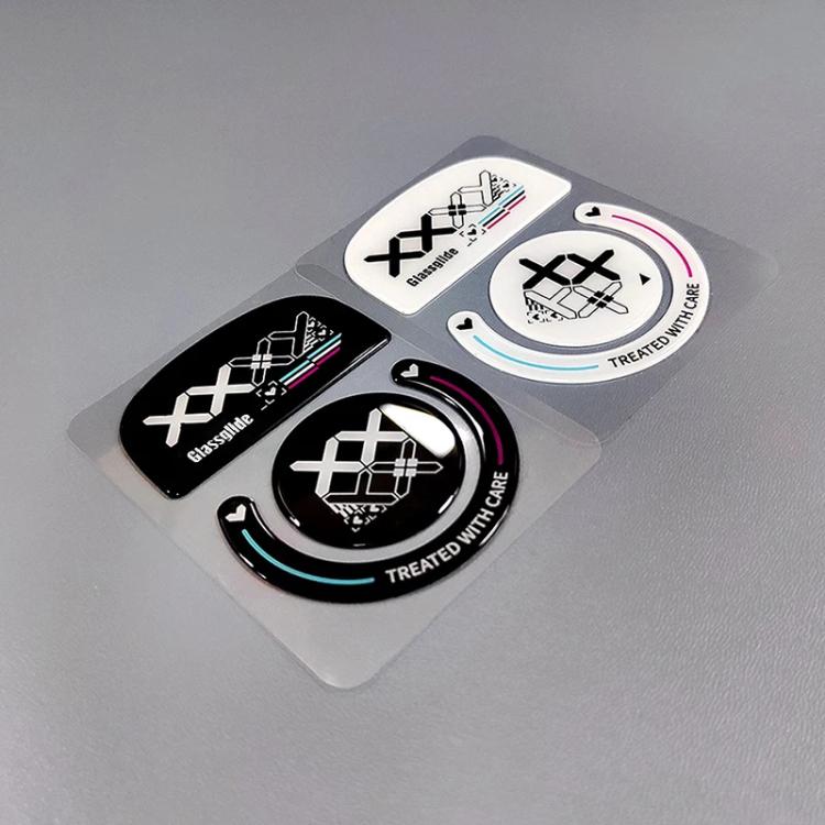 For Logitech GPW Glass Mouse Feet Stickers Anti-Slip Mouse Glide Skates