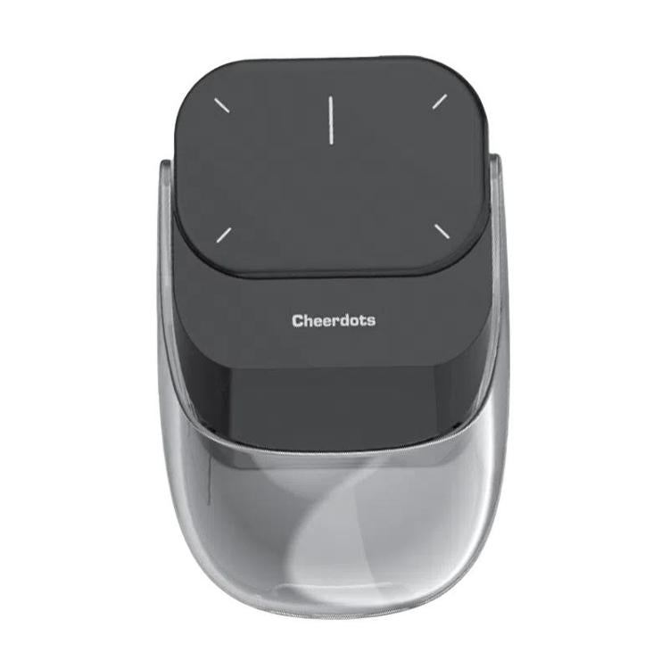 Cheerdots 2 Smart Magnetic Split Air Mouse Wireless Charging Bluetooth Dual Mode Mouse, Black Basic, Dark Grey Basic, Black Recording, Dark Grey Recording