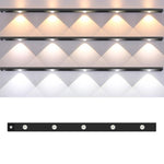 Rechargeable Motion Sensor Light Bar Cabinet Wardrobe Lamp With Remote Control, 20cm, 30cm, 40cm, 60cm, 80cm