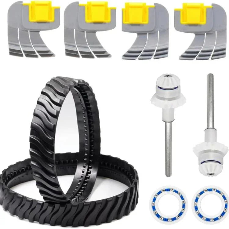 For Zodiac MX8 / MX6 Swimming Pool Cleaner Drive Shaft Rebuild Kit R0526100 R0714400 R0525100 R0527000, 10pcs / Set