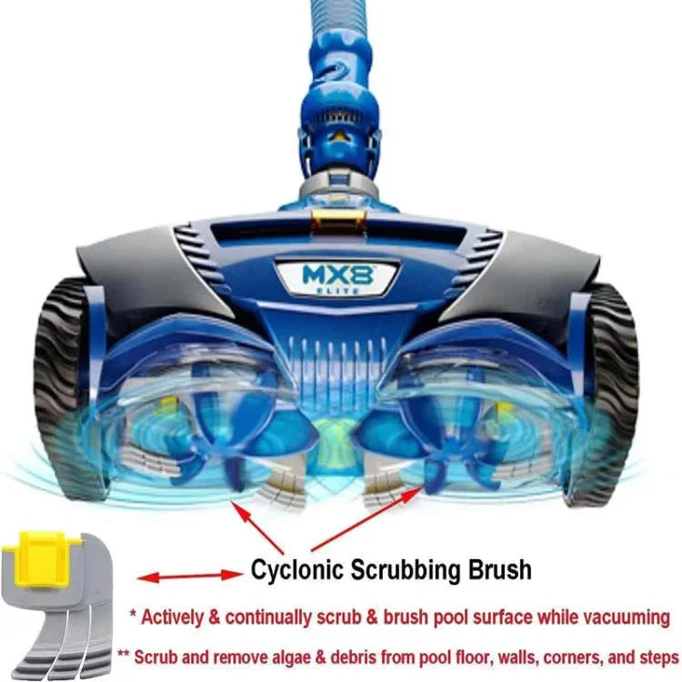 For Zodiac MX8 / MX6 Swimming Pool Cleaner Drive Shaft Rebuild Kit R0526100 R0714400 R0525100 R0527000, 10pcs / Set