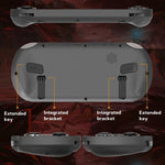 Console de jeu portable SF3000 avec écran IPS de 4,5 pouces, 64 Go de mémoire interne et 20 000 jeux intégrés, SF3000 avec 2 poignées