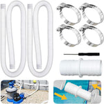 32mm Pool Hose + Connector + Screwdriver For Intex 300 GPH/530 GPH, 1.5m White Hose, 1.5m Blue Hose, 1m Blue Hose, 1m White Hose