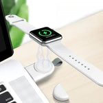 For Apple Watch 1/2/3/4/5/6/7/8/9/10/SE Portable USB Magnetic Wireless Charger