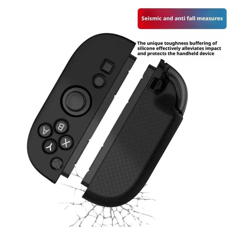 Étui de protection en silicone pour manettes Joy-Con Nintendo Switch 2 : noir, blanc, rouge, bleu