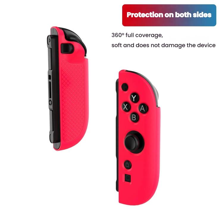 Étui de protection en silicone pour manettes Joy-Con Nintendo Switch 2 : noir, blanc, rouge, bleu