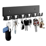 1pc Corridor Metal 6 Hooks Key Wall Hanger, 1pc, 2pcs