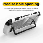 Coque monobloc antichoc en TPU et PC pour console Nintendo Switch 2, disponible en noir et blanc.