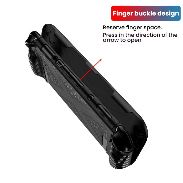 For Nintendo Switch 2 PC + TPU Split Cover With Panel Set Protective Shell, PC + TPU Panel Black, PC + TPU Panel White