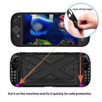 For Nintendo Switch 2 PC + TPU Split Cover With Panel Set Protective Shell, PC + TPU Panel Black, PC + TPU Panel White