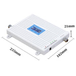 Triple-Band 900/1800/2100 Mobile Phone Signal Reception Booster Amplifier, UK Plug, US Plug, EU Plug