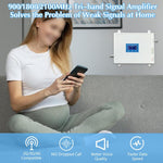 Triple-Band 900/1800/2100 Mobile Phone Signal Reception Booster Amplifier, UK Plug, US Plug, EU Plug
