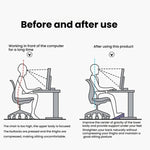 Adjustable Under Desk Foot Rest  for Office Ergonomics, Anti-Cross Leg Design Foot Stool, Metal Tube Black, Metal Tube Gray